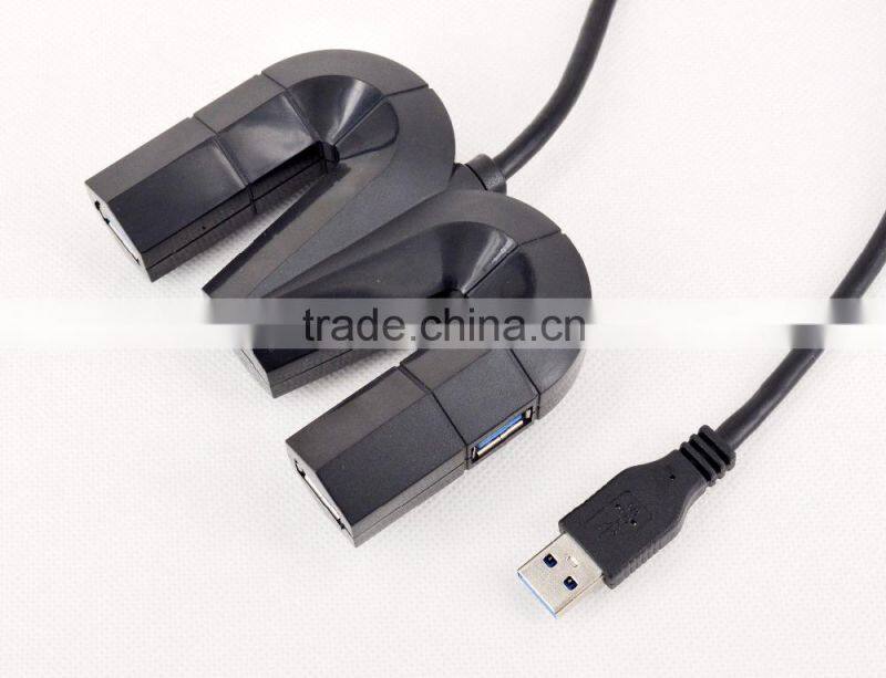 Good Quality 4 port usb 3.0 hub from usb por hub suppliers for Windows 95/98/2000/2003/ME/XP/Vista or Mac OS 8.1/Windows7