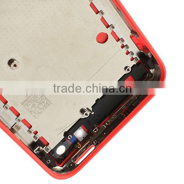 pink color mobile phone housing for iphone 5c