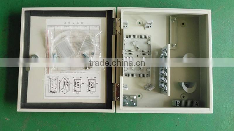 Wall mount ODF with 24 fibers/ 24 Fiber optical distribution frame