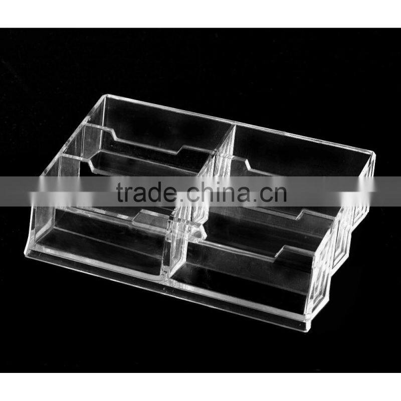 plastic Acrylic desktop business card holder card holder