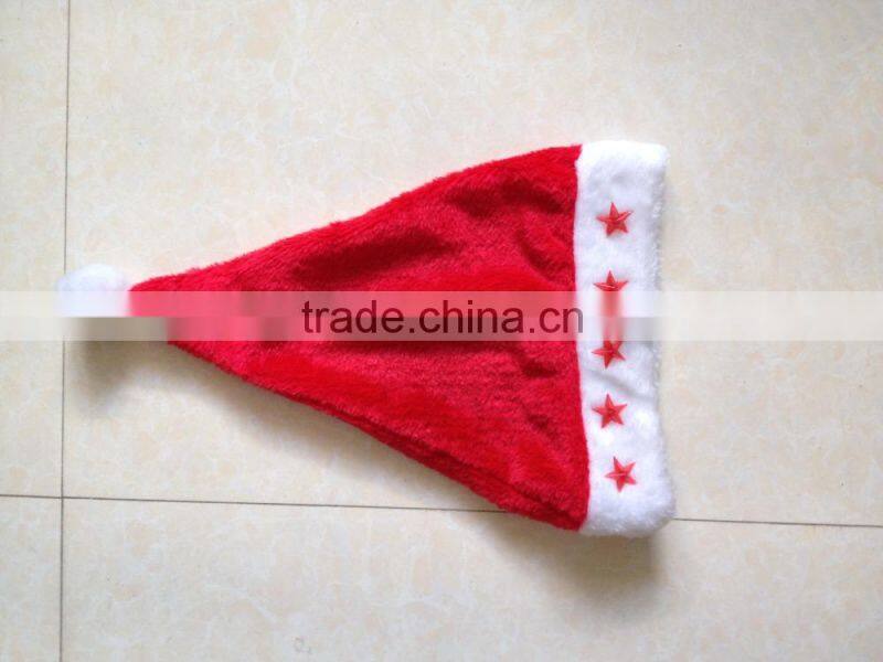 fashion design cute santa claus logo christmas hat