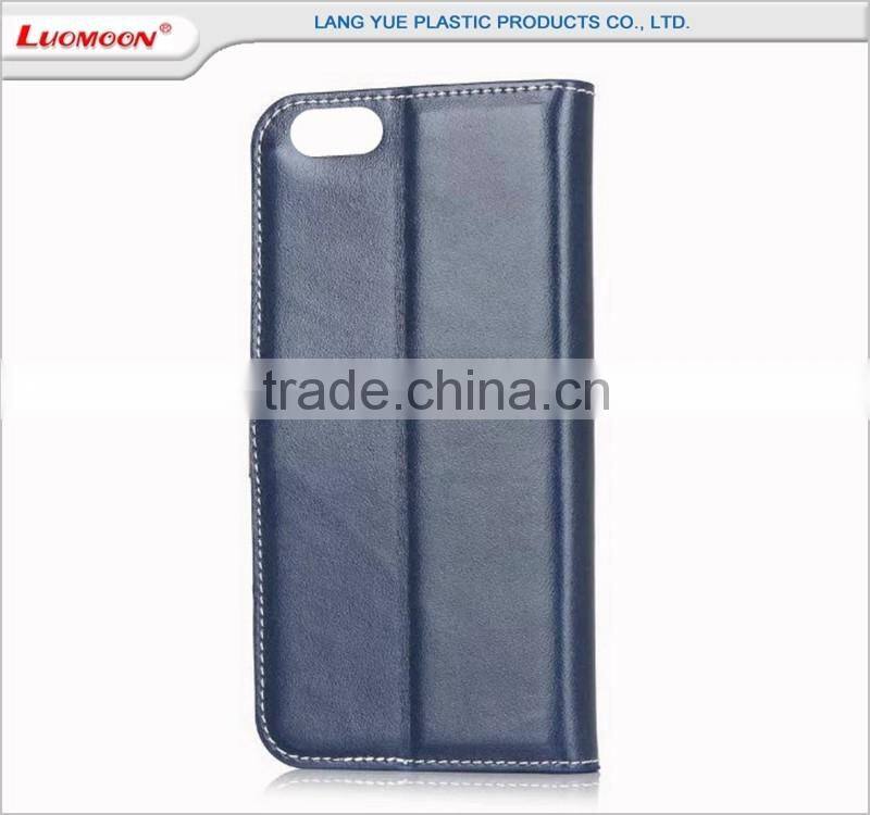 business mobile phone leather case for iphone 5 6 7 s plus