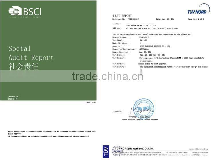 Europe standard Metal material baby child door with certificate