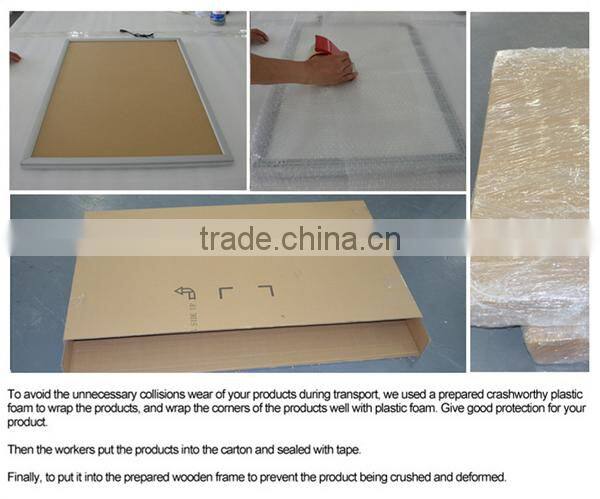 custom size acrylic led photo frame