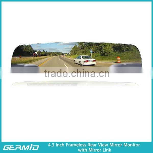 Germid lcd monitor with av input motorized roof monitor frameless lcd monitor