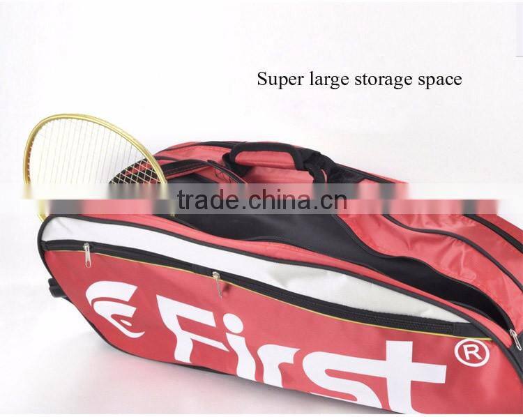 Wholesale high quality bag,larger space badminton bag tennis bag