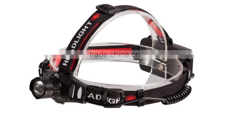 Zoomable led head lamp lights, high power headlamp