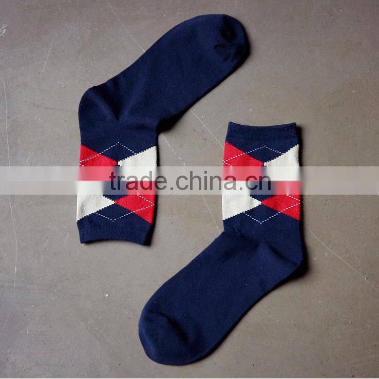 Grid business men socks wholesale