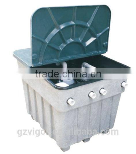 Polyester fiber type Pikes corner pool filter/high precision filtration pool filter for swimming pool