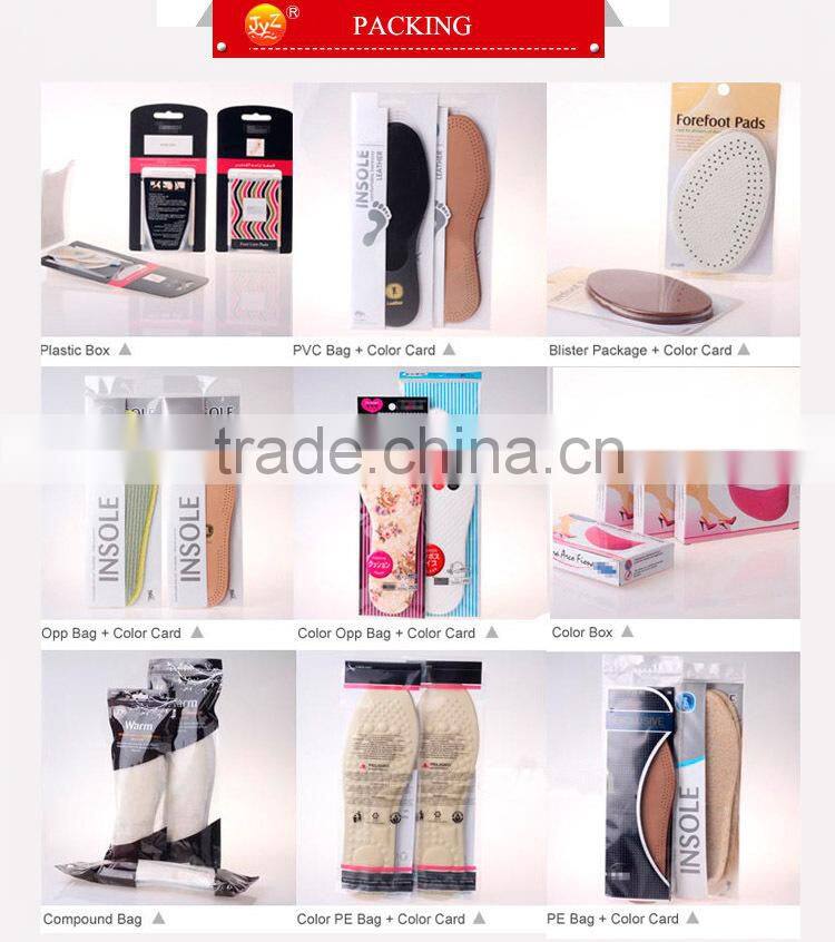 Silicone gel cushion pad custom printed insole