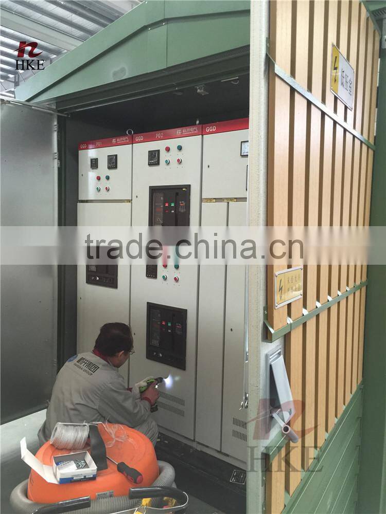 Box-type Outdoor Electrical Transformer Substation ZWB OEM/ODM available