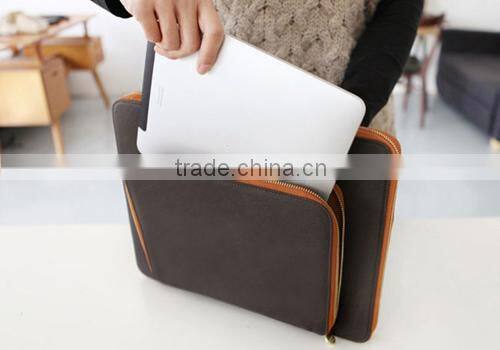13''Shenzhen Factory Cheap PU Leather Office Bags for Men