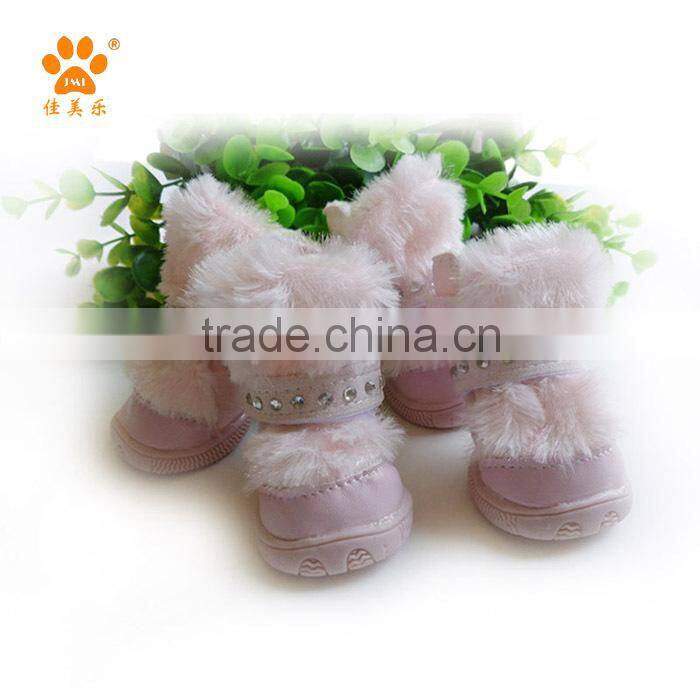 canvas good quality sport pet shoes dog boots rubber sole