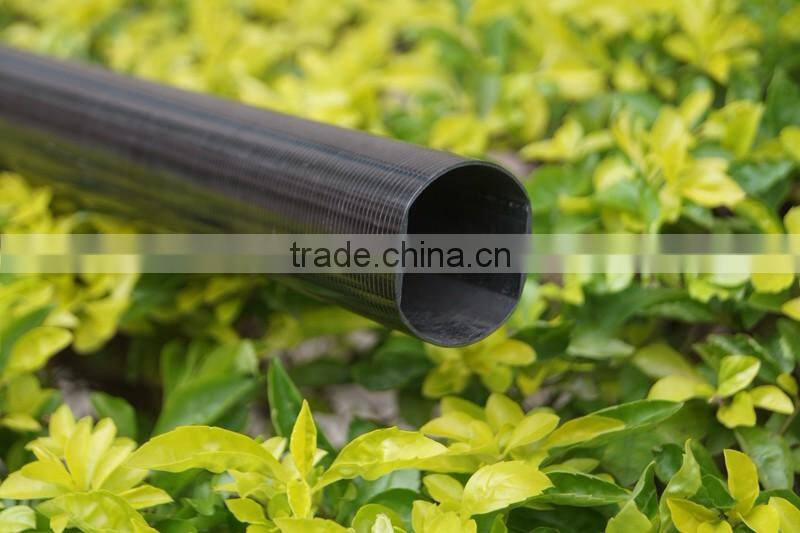 Juli professional supplier corrosion resistance custom cnc cutting 3k gloss carbon fiber oval tube/pipe price list