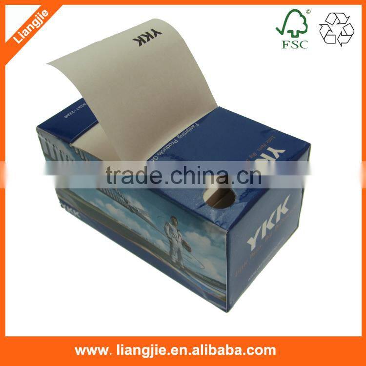 Memo pad with plastic holder, notepad with printing plastic holder