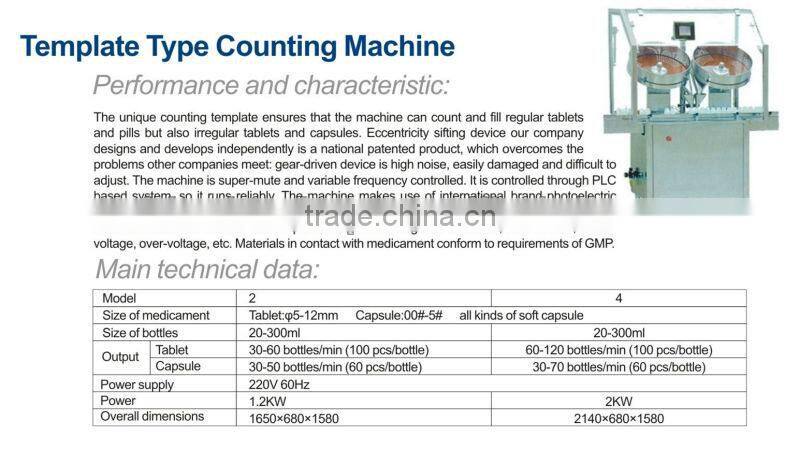LTEC Sries Automatic Tablet/capsule Bottling Machine