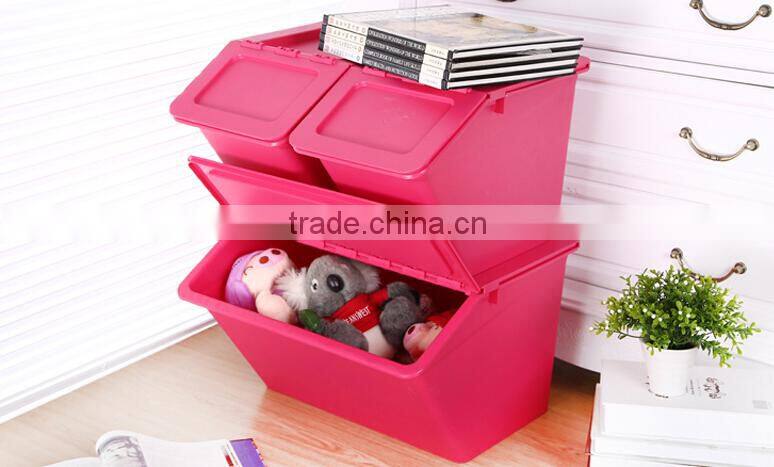 Plastic compartment plastic folding box
