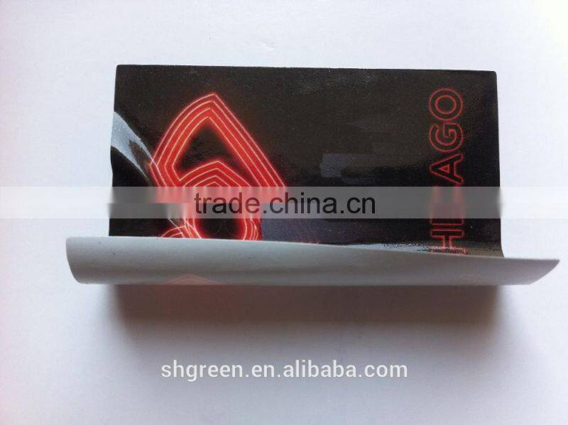 China manufacturing waterproof machine battery sticker