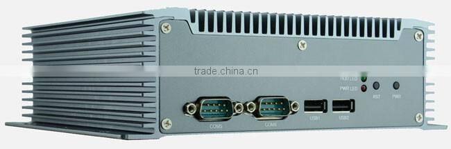X86 Embedded Fanless Box PC Intel 1037U dual-core CPU MINI Computer