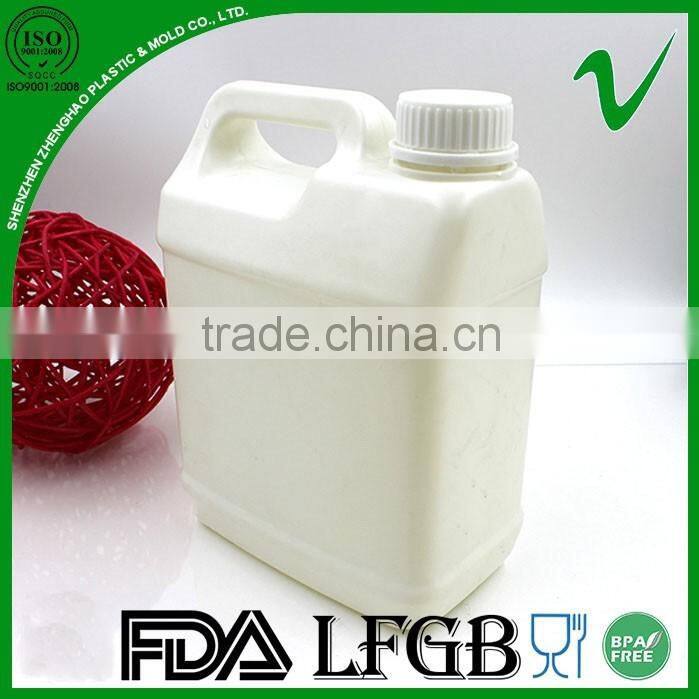HDPE recyclable high quality rectangular industrial use bottle for sale