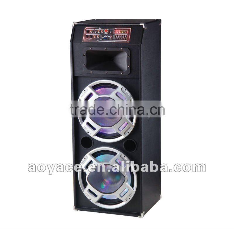 2.0 speakers with dual 15"woofer