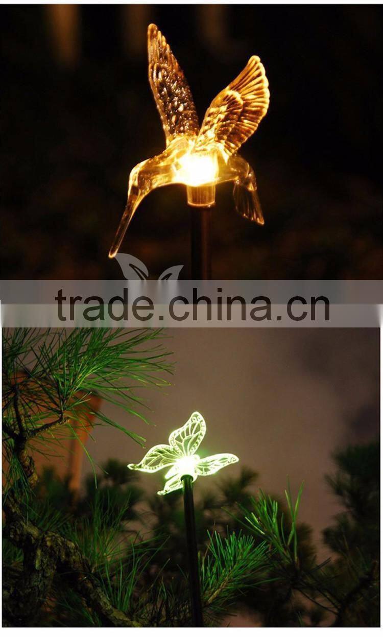 landscape lighting for patio, butterfly bird dragonfly design lighting, lawn light modern outdoor lighting