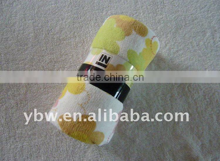 Hot selling Shaoxing supplier Printing plush blanket