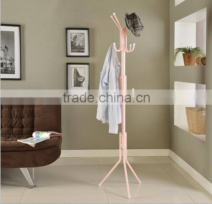 fashion clothes display hanger metal clothes tree for coat