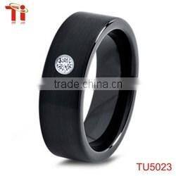 tungsten carbide ring inlay abalone engagement ring, fashionable abalone rings