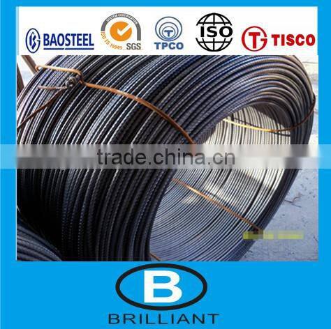 8mm/10mm/12mm HRB335 hot rolled steel rebar price
