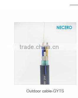 GYTY53 24 core single mode outdoor direct buried fiber optic cable for underground