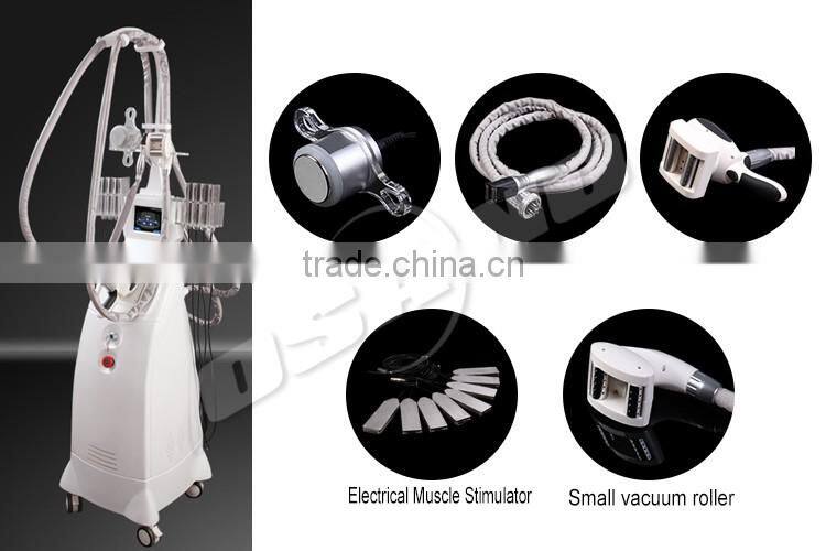 hot new product for 2014 / Velashape V9 vacuum rf + cavitation +EMS machine / effective weight loss