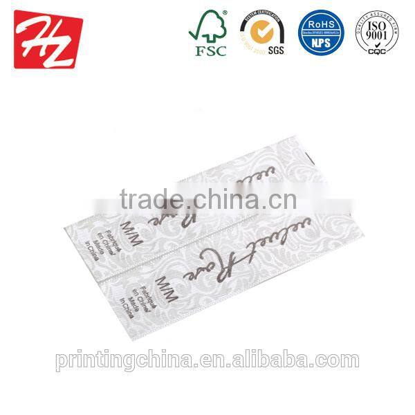 Best-selling garment hang tags with clothing
