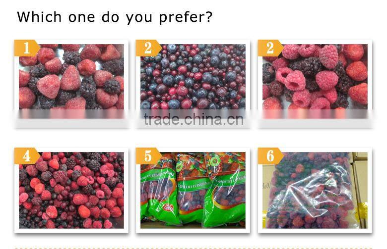 Wholesale iqf frozen fruit and vegetable price list