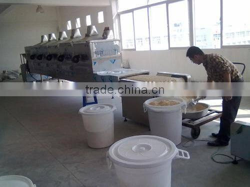microwave dryer for feeding animal with high efficiency
