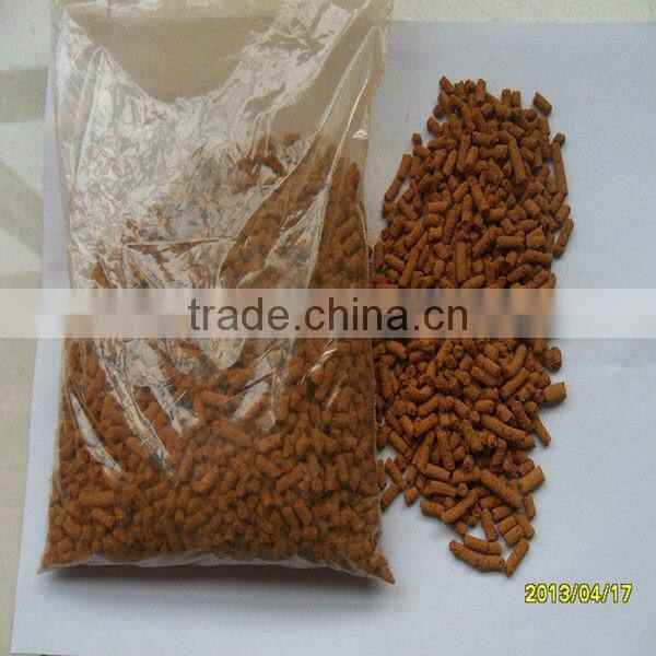 Biogas desulfurization used in iron oxide desulfurizer