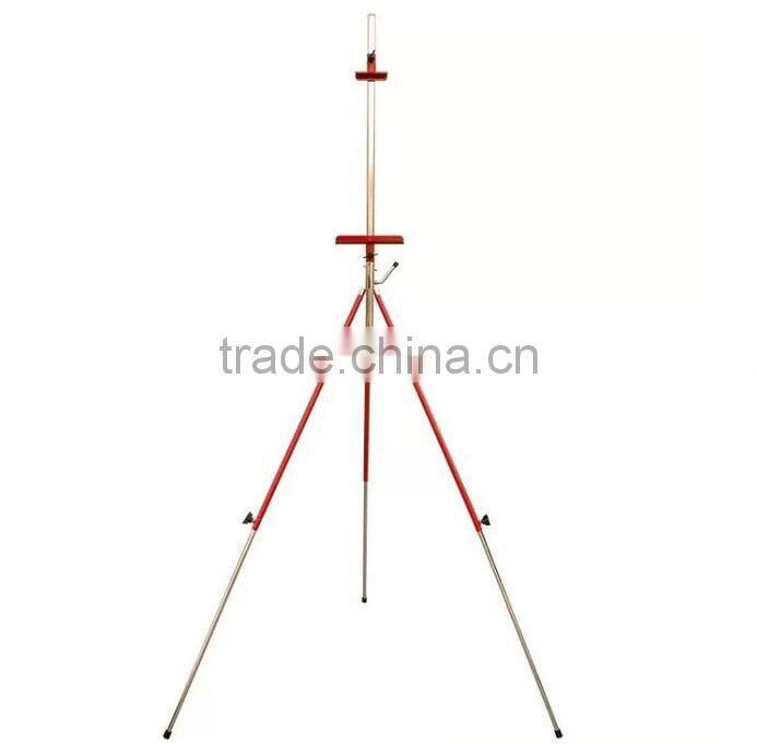 Red Black Metal sketch easel metal easel for ar