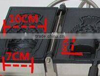 Top Selling Korean Open Mouth Fish Waffle Machine Ice Cream Taiyaki Machine