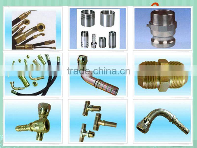 hydraulic hose fittings;High quality hydraulic hose assembly