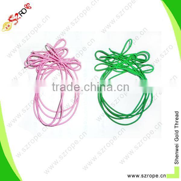 2016 colorful polyester elastic gift bow