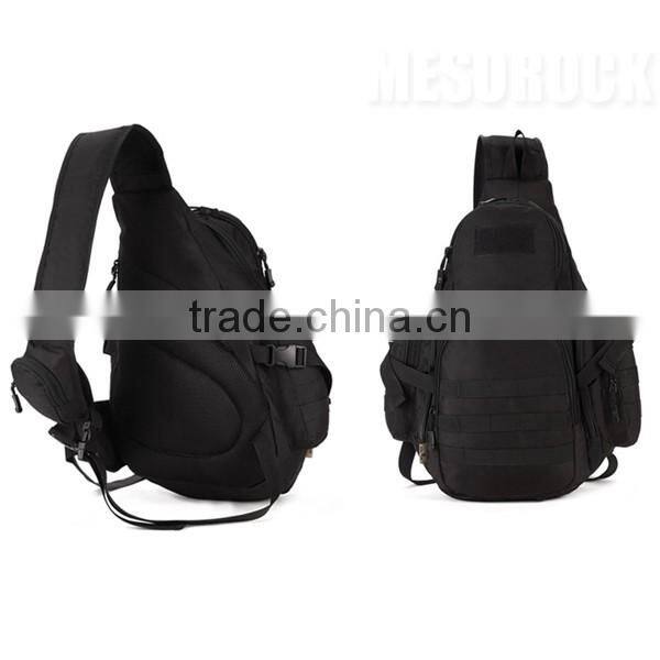 Heavy Duty Tactical Military Daypack Sling Chest Pack Bag Large Shoulder Bag