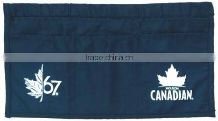 Wholesale black bar man half waist apron