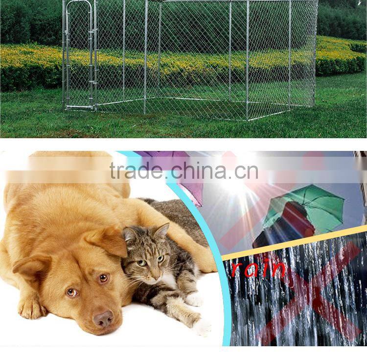 10x10x6 foot classic galvanized large outdoor dog fence dog kennel