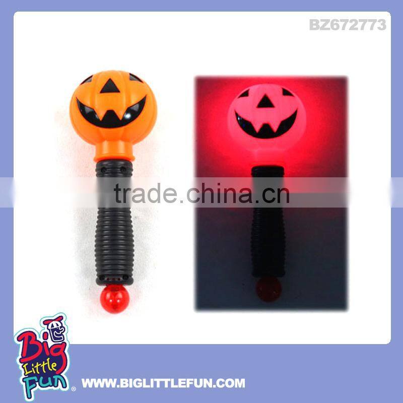 Halloween gift flash stick pumpkin toys with music