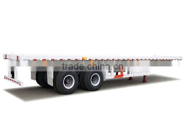 2016 40ft container 3 axle flatbed semi trailers for sale