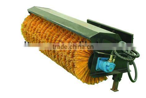 attachments for skid steer loader, backhoe loader, angle broom