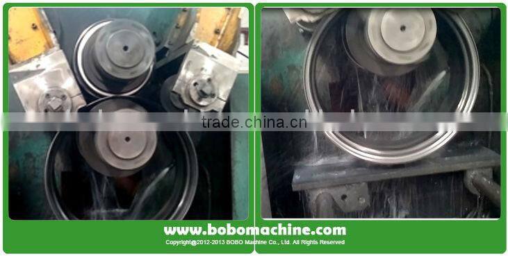 Steel wheel and rim machine