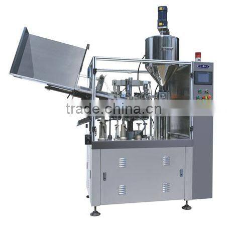 QGGF-60Z-C Auto Metal Tube Filling Sealing Machine for Skin Cream Hair dye Chemical