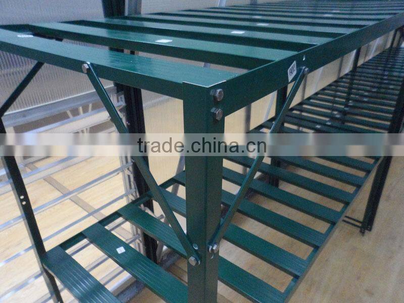 Greenhouse free standing metal flower shelf HX56 series