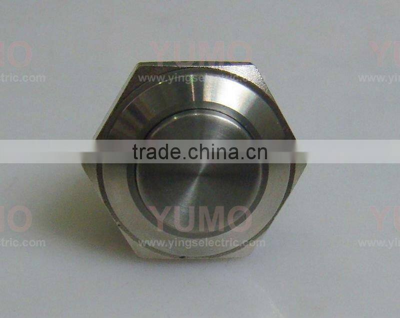 Metal push button switch high round ring illuminated Pushbutton JS16H-10-J